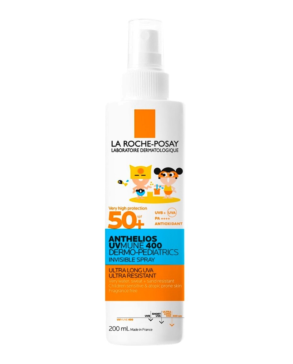La Roche Posay - Protector solar corporal Anthelios UV-Mune 400 Dermopediatrics Spray Invisible SPF50+ La Roche Posay. - Image 1