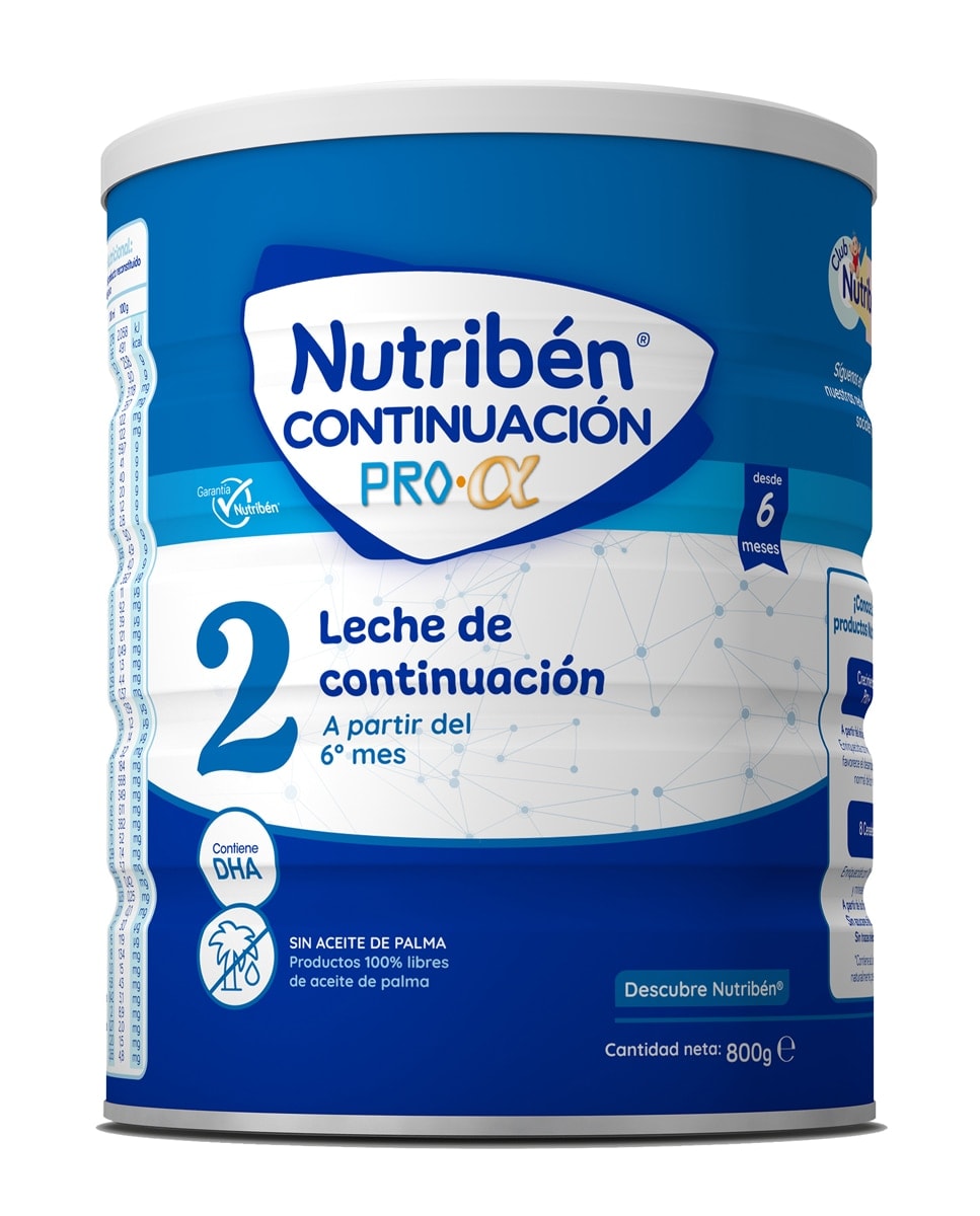 Nutribén® - Leche de Continuación 2 Nutribén® 800 gr. - Image 1
