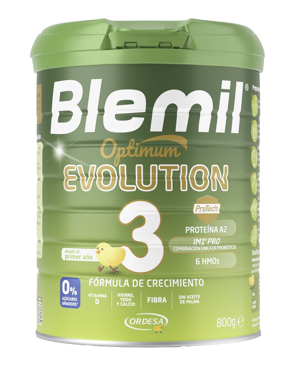 Blemil - Leche infantil de crecimiento Blemil 3 Optium Evolution de 1 a 3 años 800 gr Blemil. - Image 1