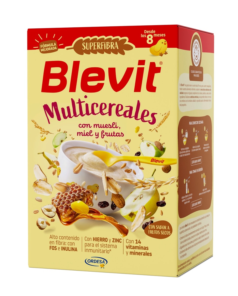 Blevit - Papilla Blevit Sf Multicereales Muesli 500 g Blevit. - Image 1