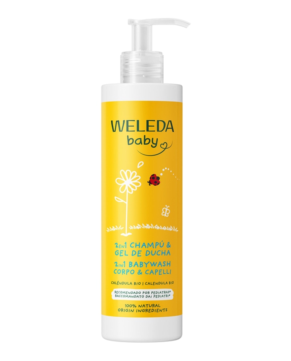 Weleda - Champú & Gel de ducha Caléndula 400 ml Weleda. - Image 1