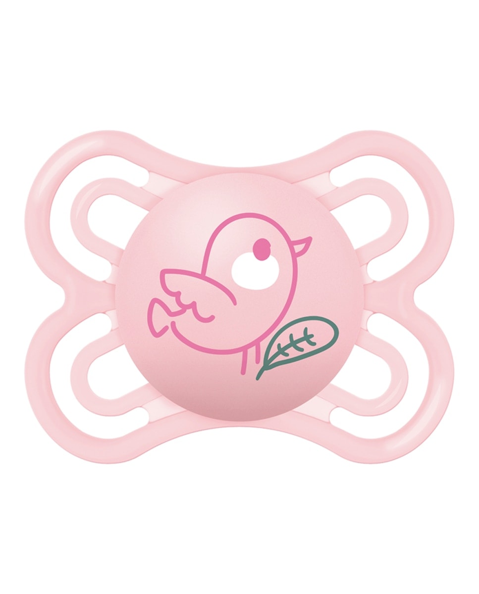 MAM - Chupete Perfect 0+ Silicona Rosa MAM. - Image 1