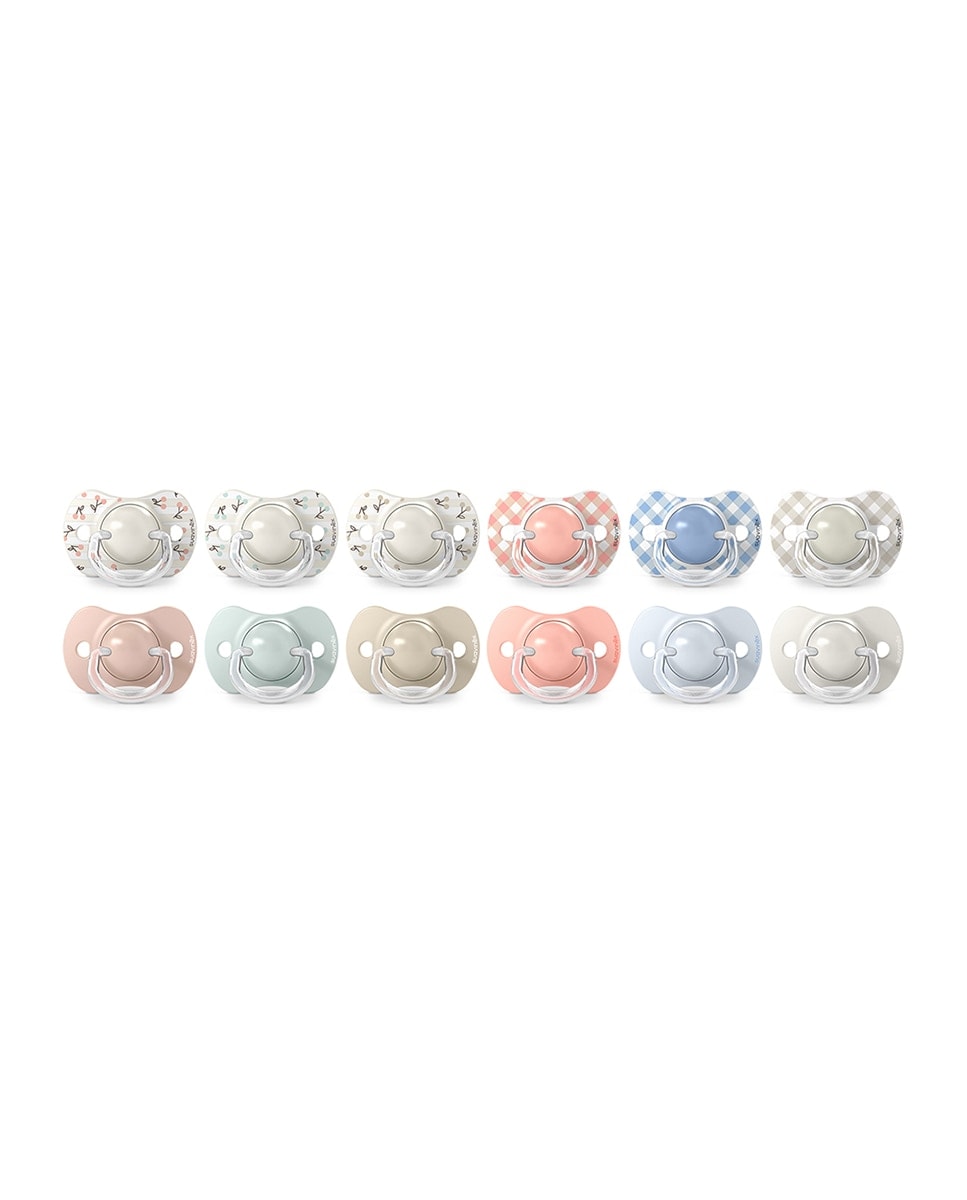 Suavinex - Pack de 2 Chupetes Silicona Fisiológicos SX Pro 0-6 meses Suavinex. - Image 1