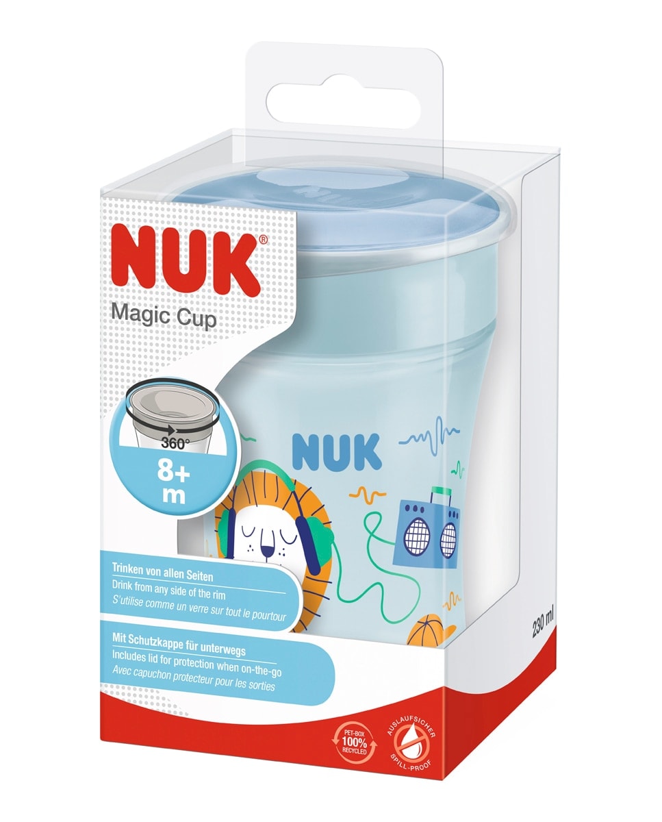 Nuk - Vaso Antifugas Magic Cup 360º 8m+ 230 ml Nuk. - Image 1