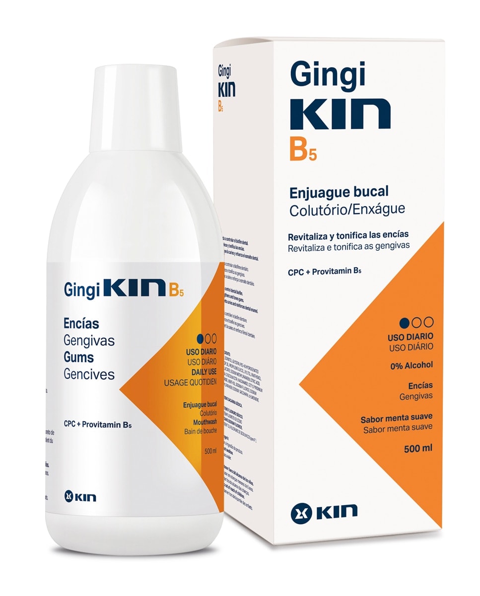 Kin - Enjuague Bucal GingiKin B5 500 ml Kin. - Image 1