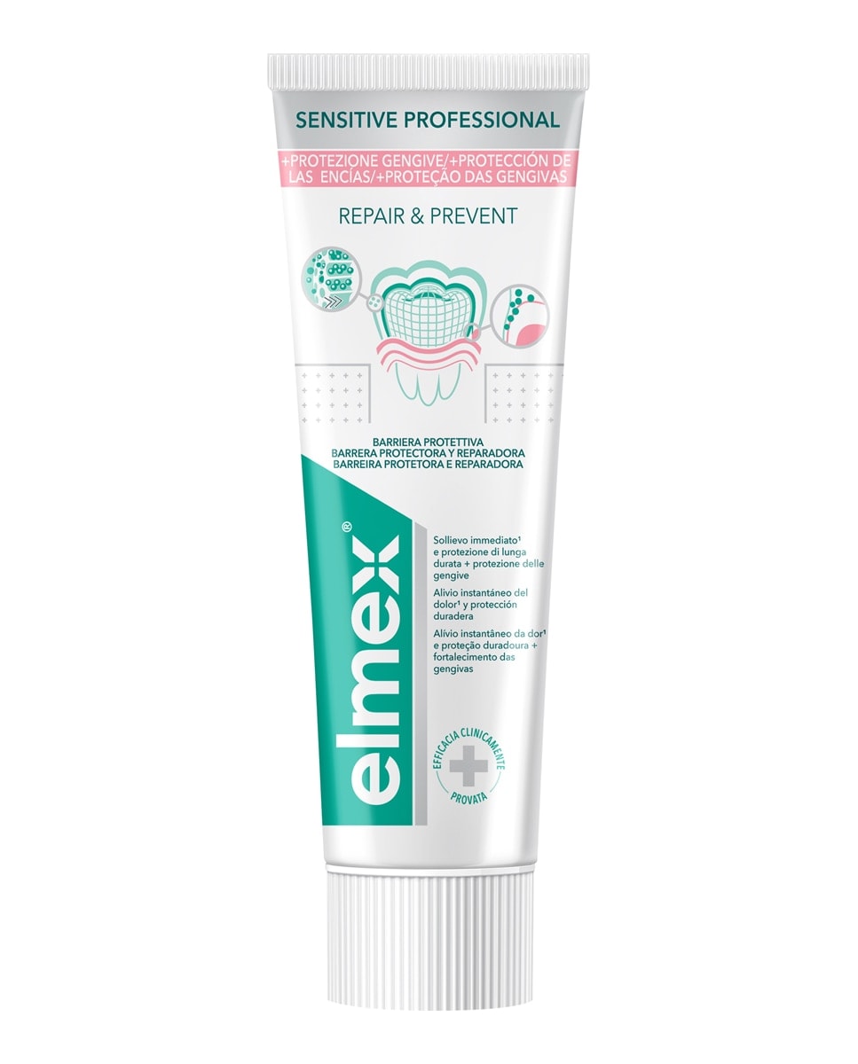 Elmex - Pasta de Dientes Elmex RepairPrevent Sensitive. - Image 1