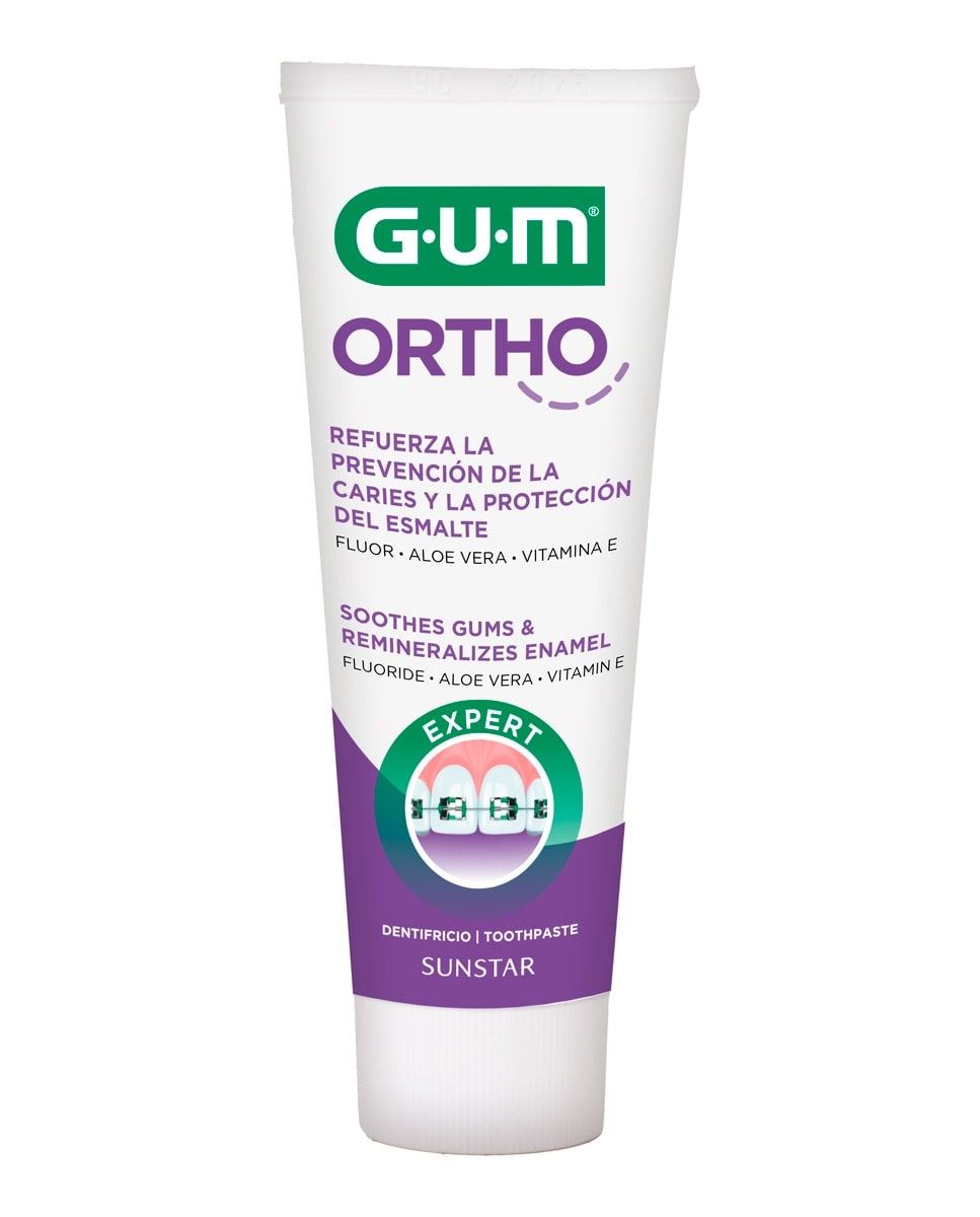 Gum - Gel Dentífrico Ortho 75 Ml Gum®. - Image 1