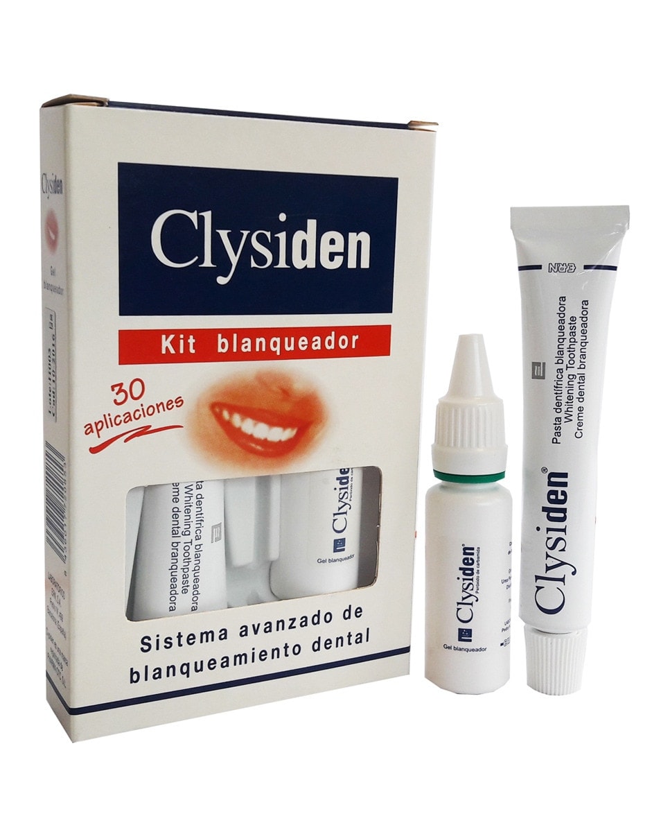 Pharma Otc - Kit blanqueador dental 30 aplicaciones Clysiden Pharma Otc. - Image 1