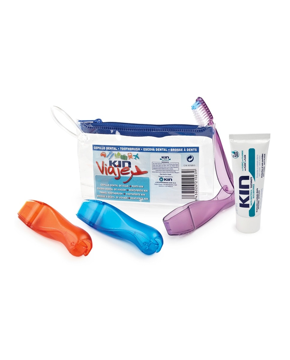 Kin - Pack Cepillo Dental plegable viaje Kin. - Image 1