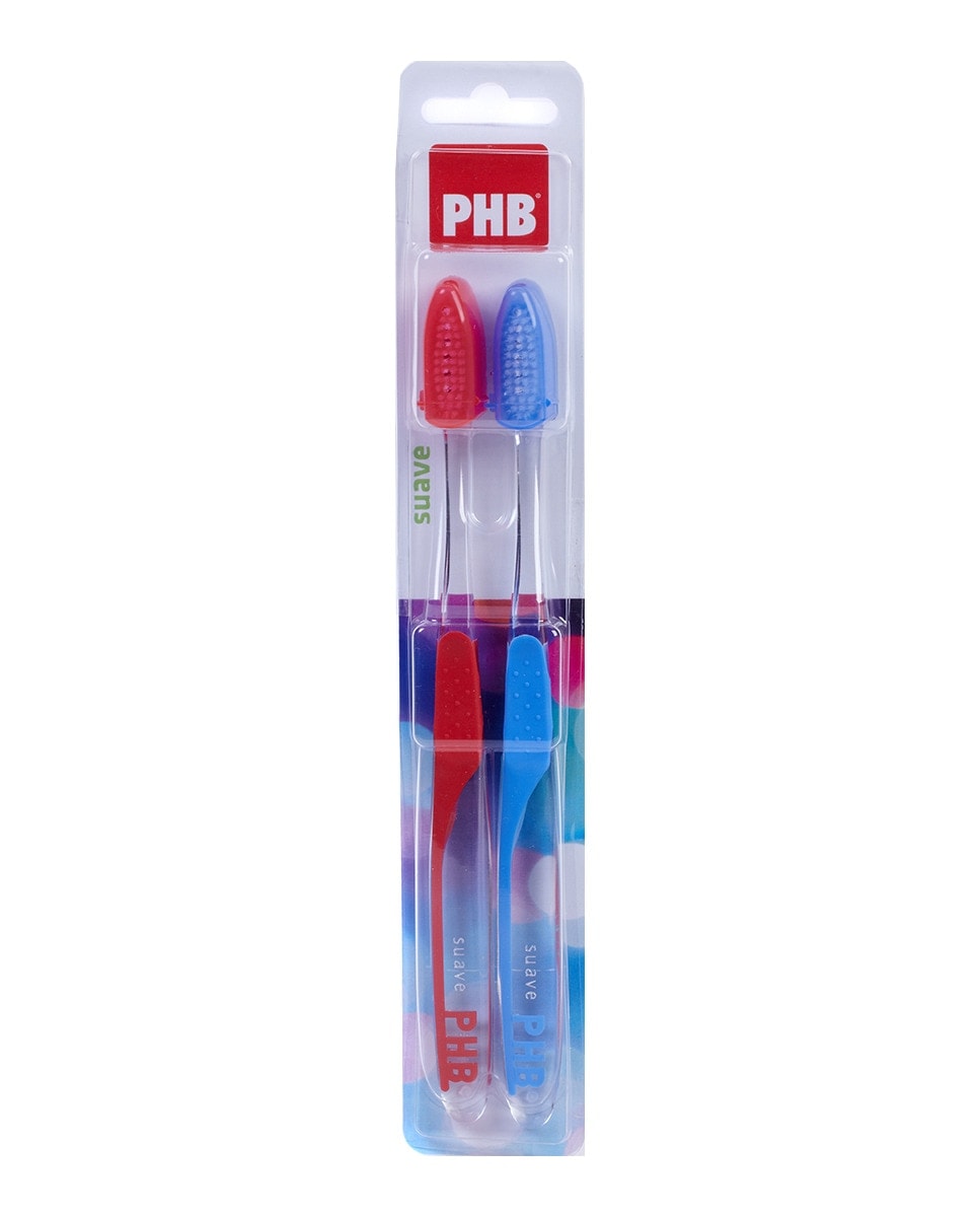 PHB - Cepillo Dental Plus Suave Duplo PHB. - Image 1