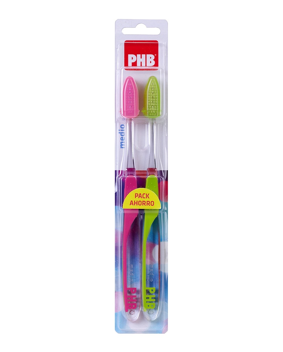 PHB - Cepillo Dental Plus Medio Duplo V2 PHB. - Image 1