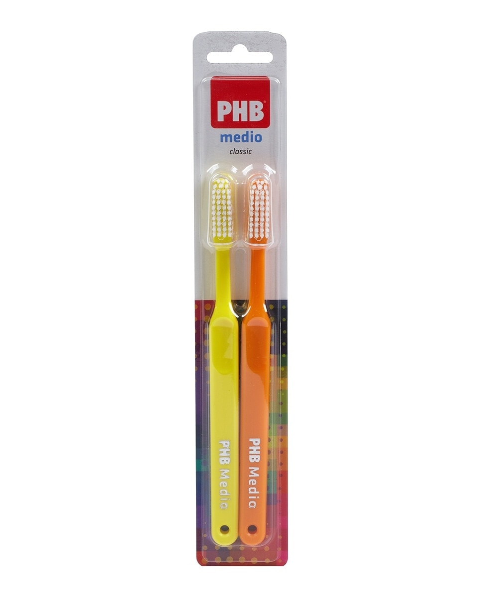 PHB - Cepillo Dental Classic Medio Duplo II PHB. - Image 1