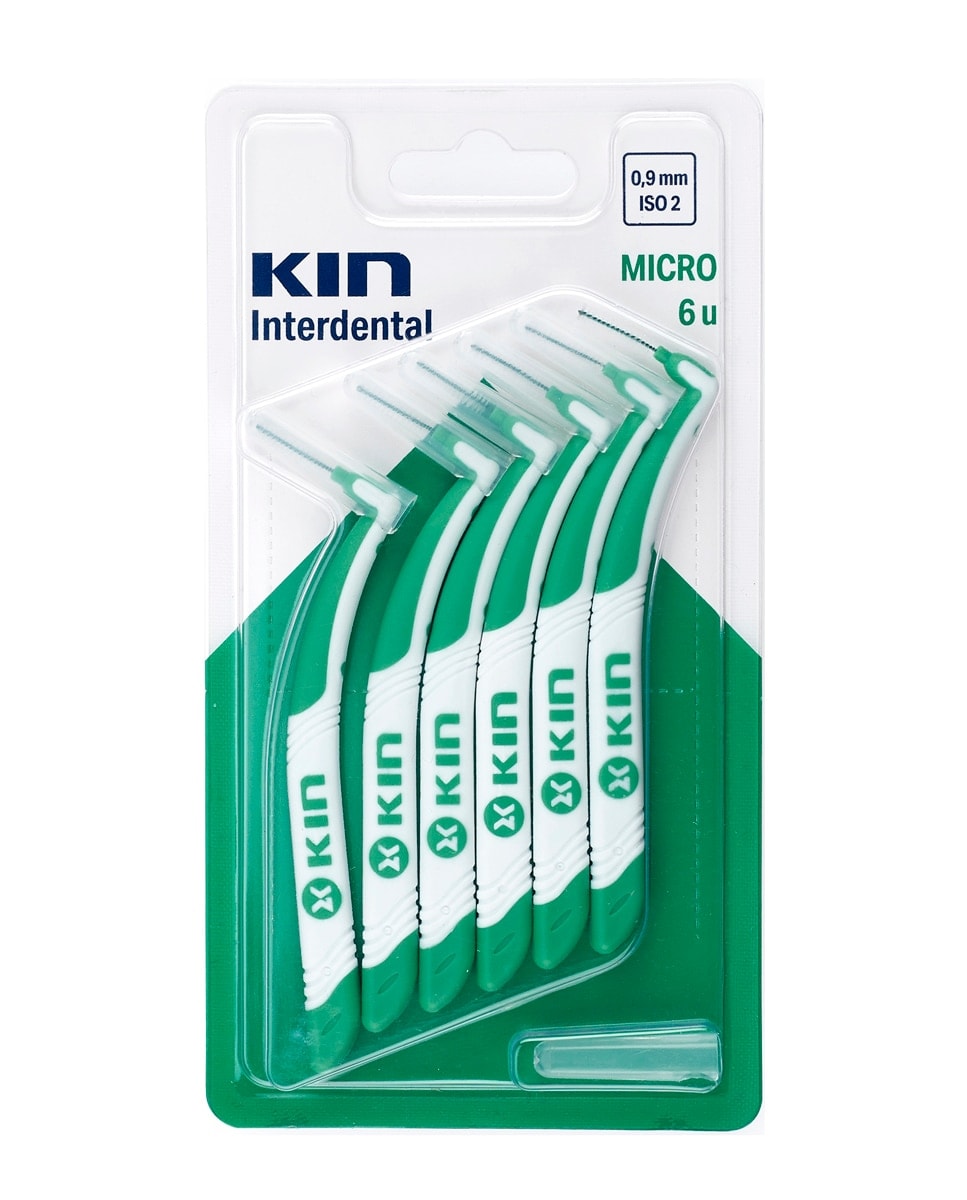 Kin - Cepillo Interdental Supermicro 0,9 mm 6 unid Kin. - Image 1