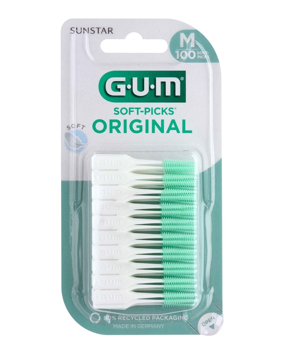 Gum - Cepillo Interdental Soft-Picks Original Regular (100 Unid) Gum. - Image 1