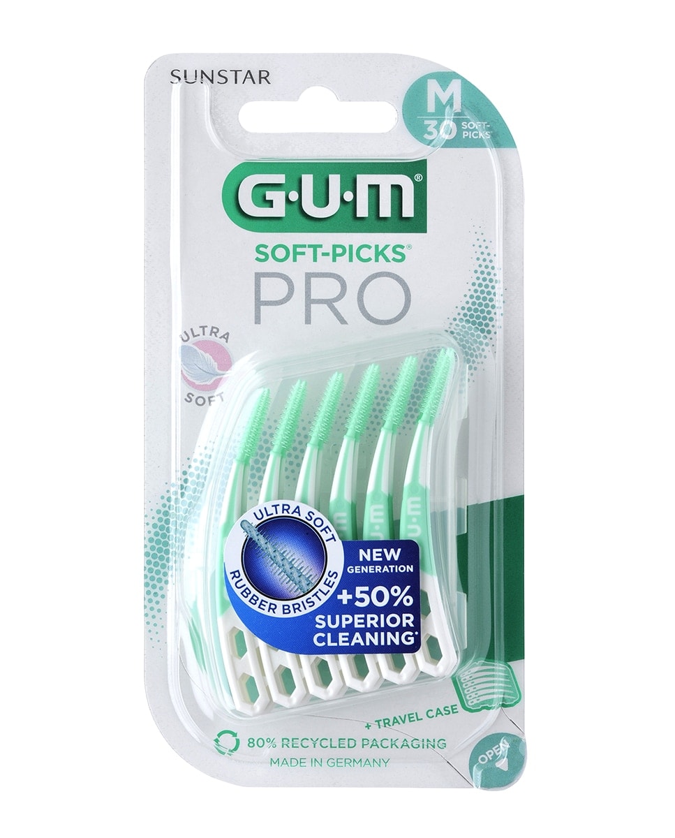 Gum - 30 Interdentales Gum® Soft-Picks® Pro Medium Gum®. - Image 1