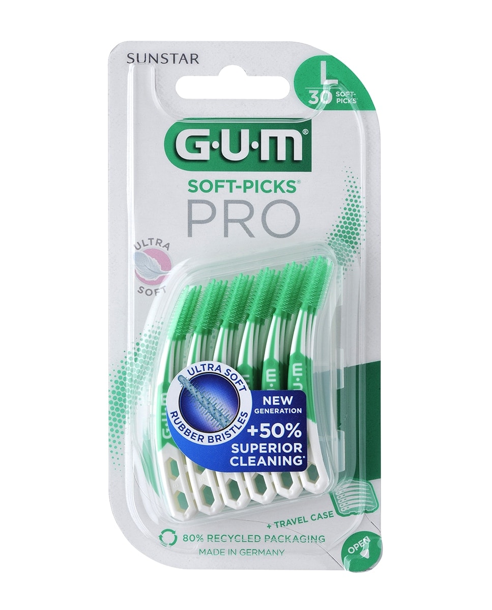 Gum - 30 Interdentales Gum® Soft-Picks® Pro Large Gum®. - Image 1