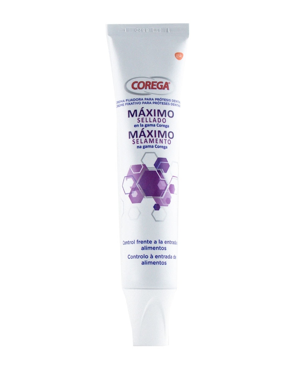 Corega - Crema Fijadora para dentaduras postizas Máximo Sellado 70 g Corega. - Image 1