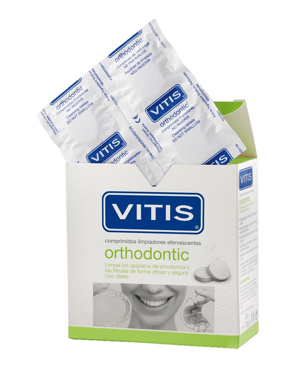 Vitis - Comprimidos Limpiadores Vitis Orthodontic. - Image 1