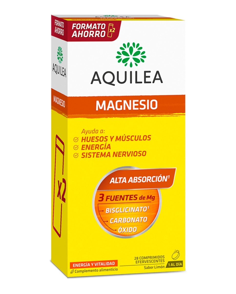 Aquilea - Duplo Comprimidos Efervescentes Magnesio Aquilea. - Image 1