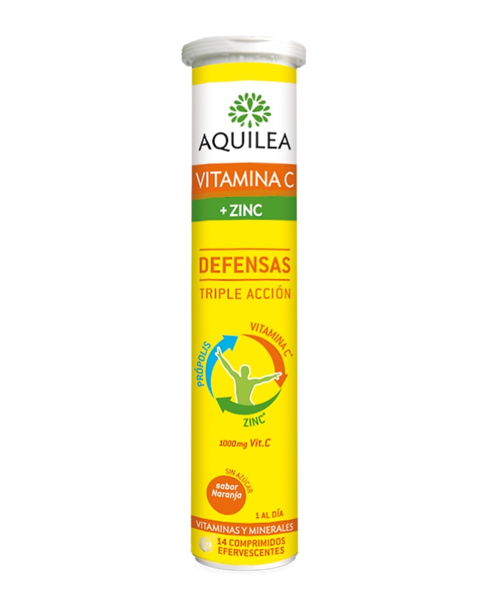 Aquilea - 14 Comprimidos Vitamina C + Zinc Aquilea. - Image 1