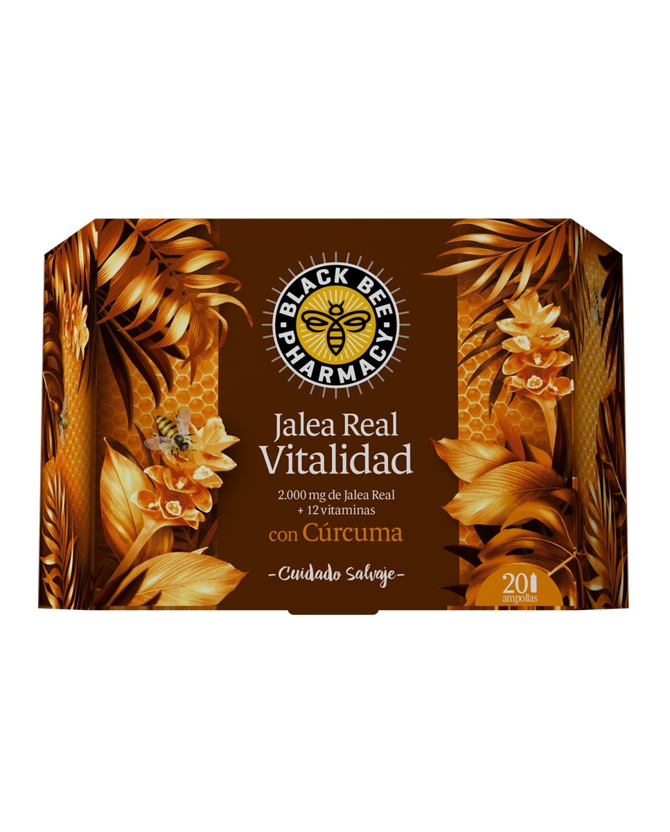 Black Bee - Jalea Real Vitalidad Black Bee. - Image 1