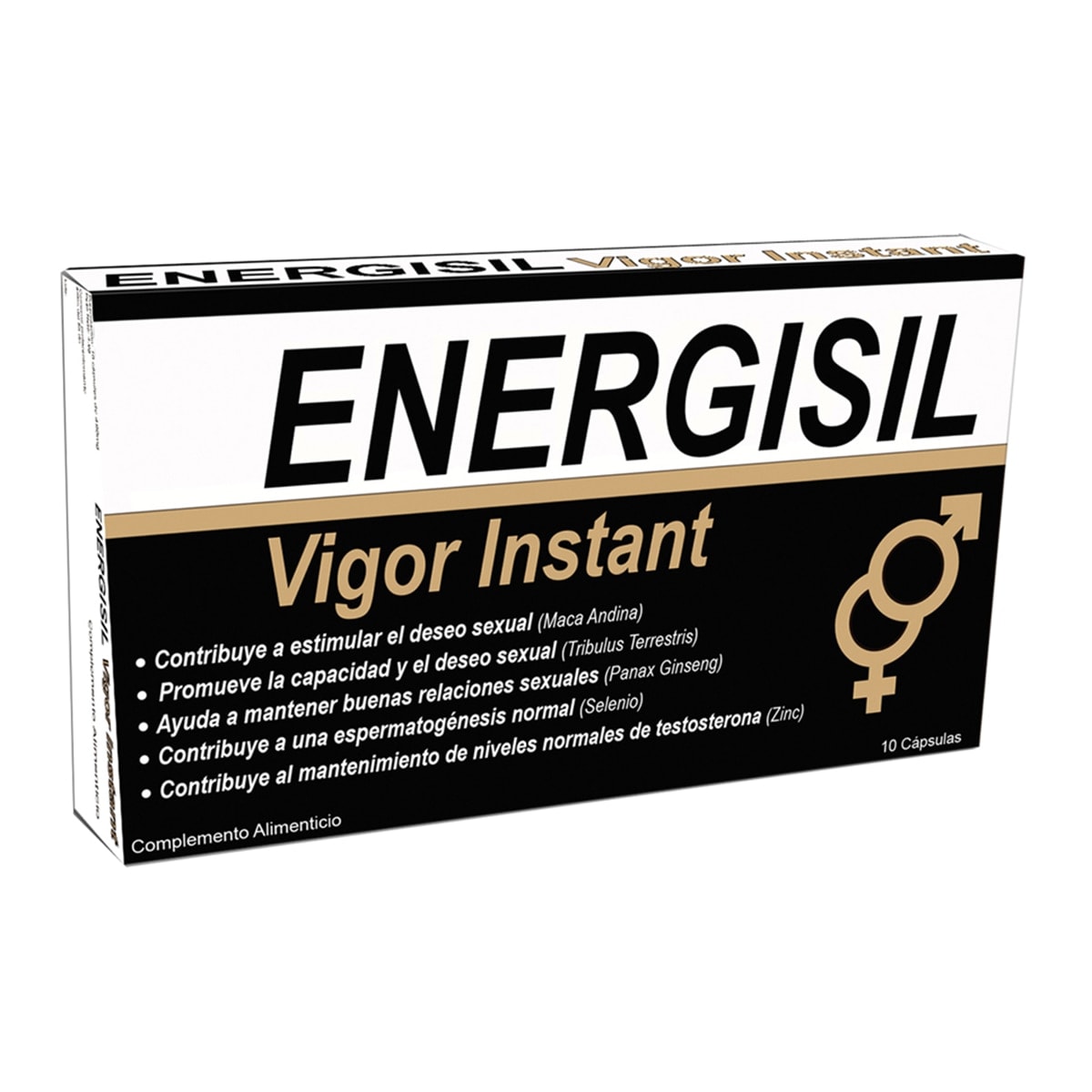 Pharma Otc - 10 Cápsulas Energisil Vigor Instant Pharma Otc. - Image 1