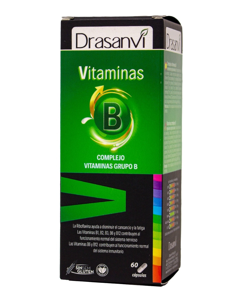 Drasanvi - 60 Cápsulas Vitamina B Complex Drasanvi. - Image 1