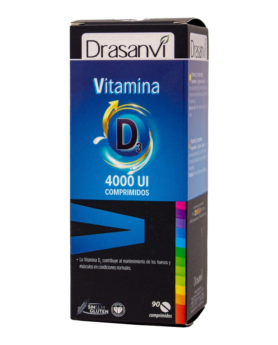 Drasanvi - 90 Comprimidos Vitamina D3 4000 Ui Drasanvi. - Image 1