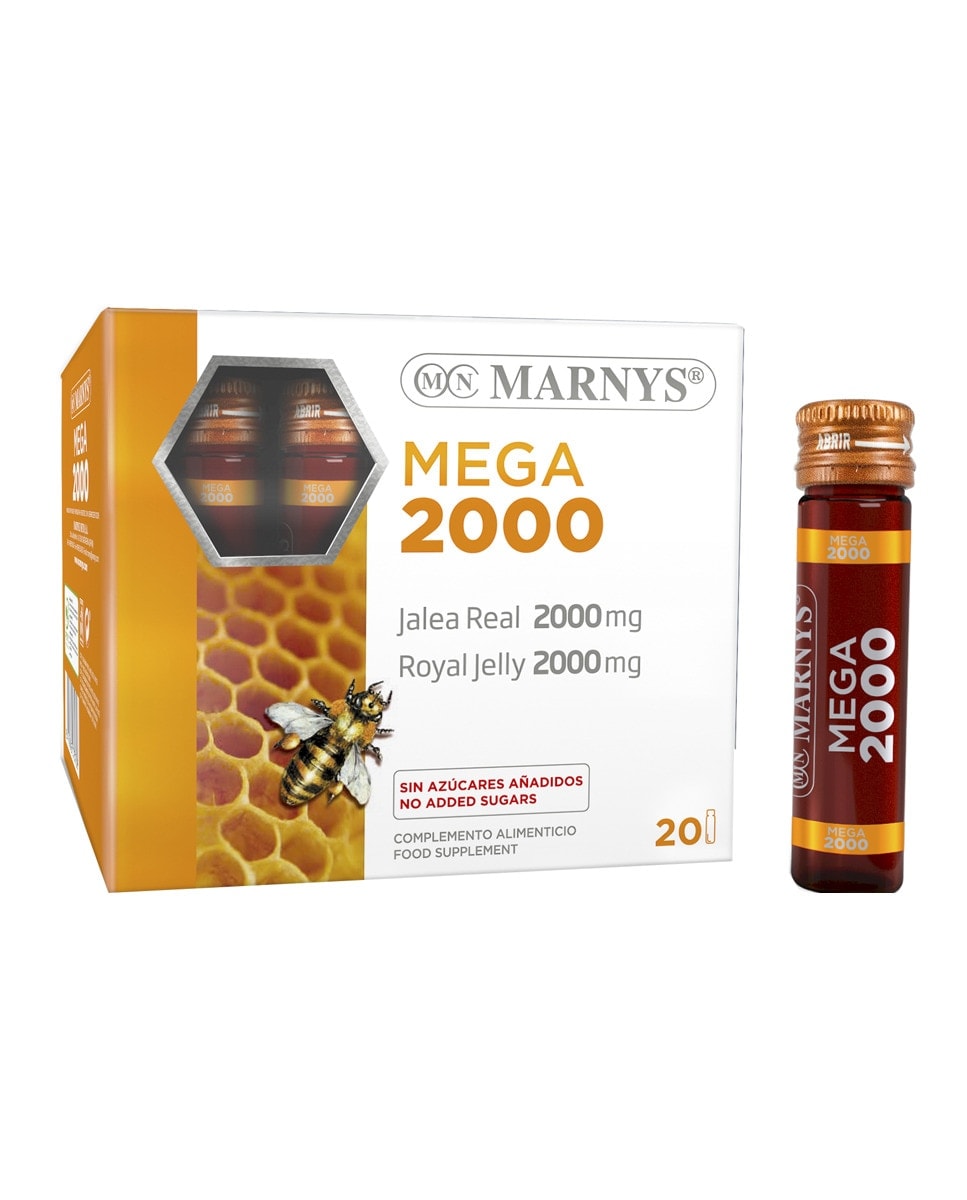 Marnys - 20 Viales Jalea Real Mega 2000 con Vitamina C Marnys. - Image 1