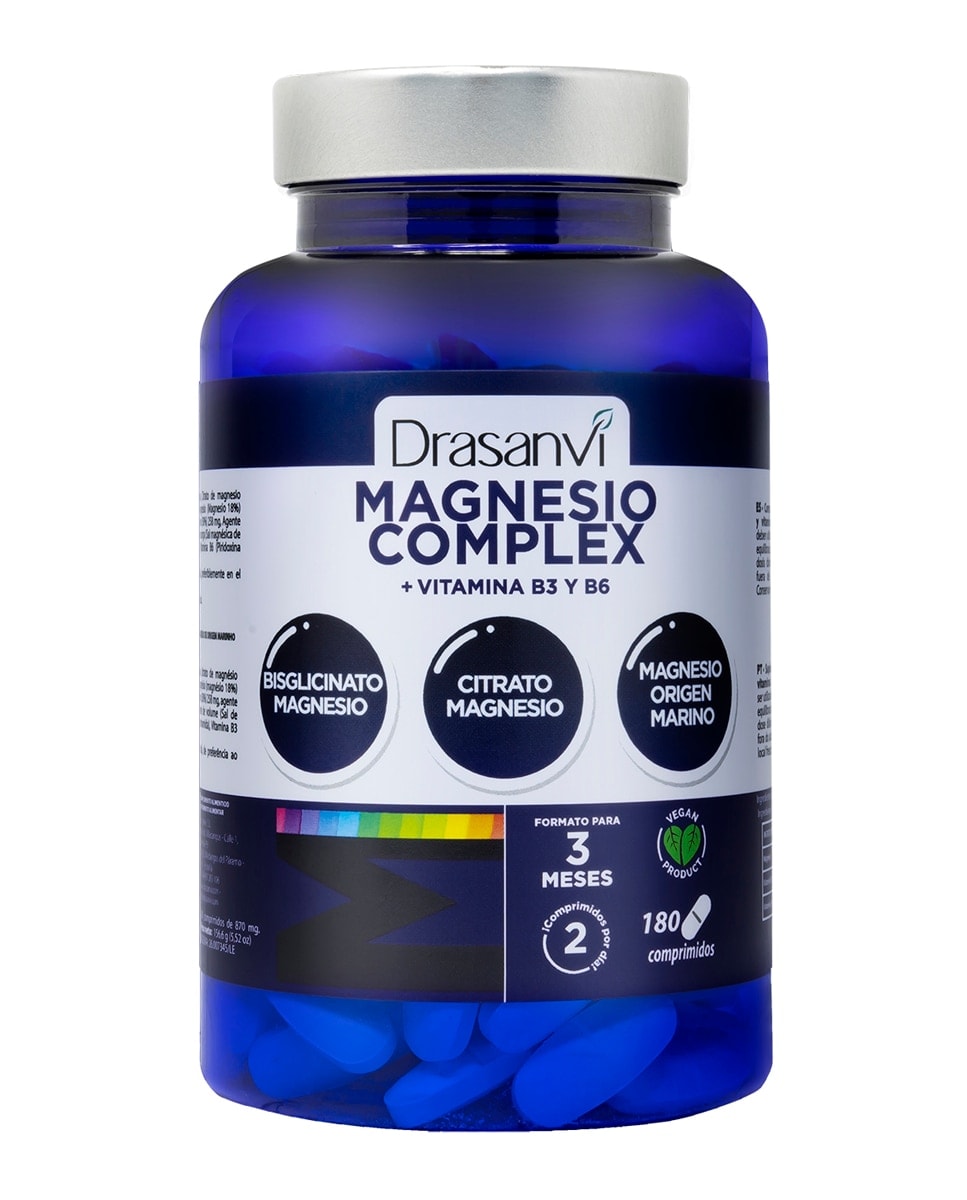 Drasanvi - 180 Comprimidos Mineral Magnesio Complex Drasanvi. - Image 1