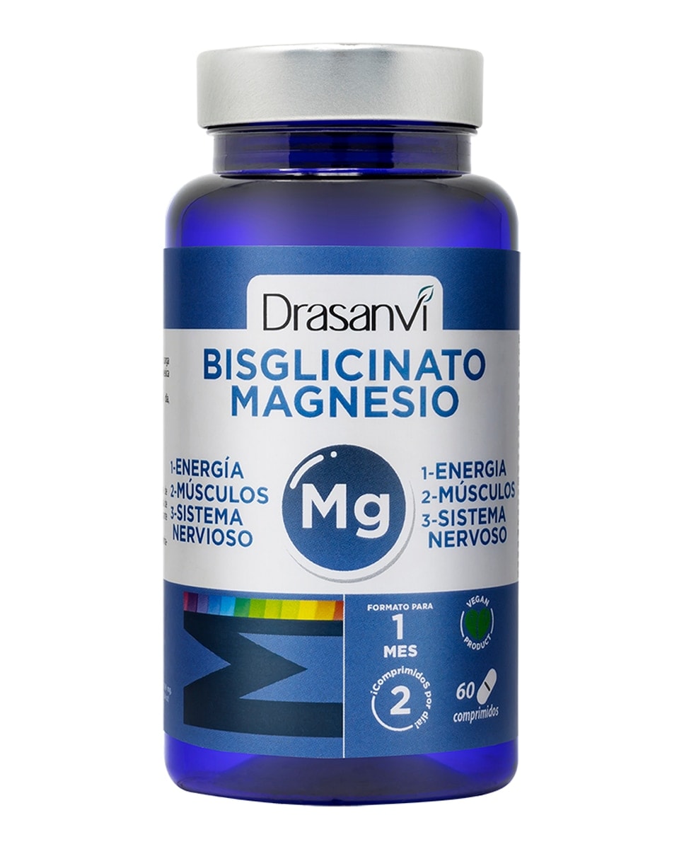 Drasanvi - Complemento alimenticio Bisglicinato de magnesio 60 comprimidos Drasanvi. - Image 1
