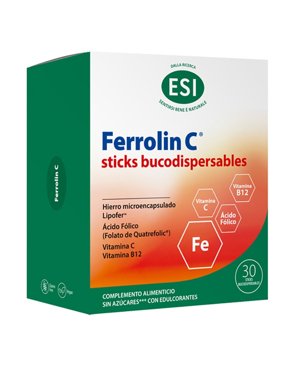 ESI - 30 Sticks Bucodispersables Ferrolin C Esi. - Image 1