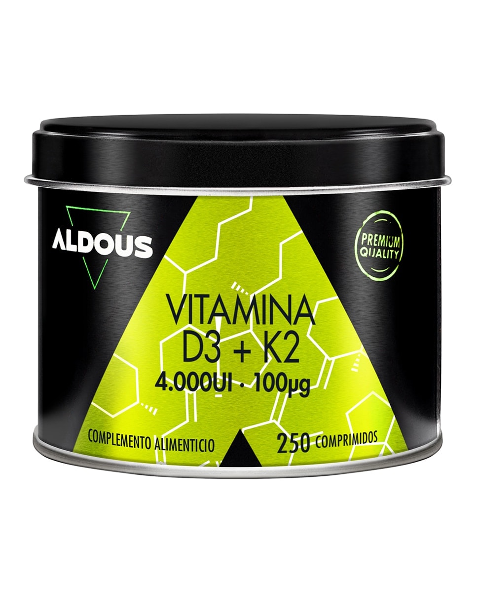 Aldous Bio - 250 Comprimidos Vitamina D3 + K2 Aldous. - Image 1