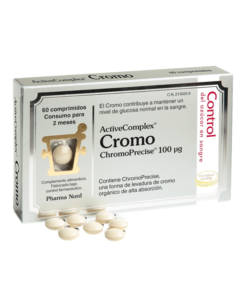 Pharma Nord - Comprimidos ActiveComplex Cromo (ChromoPrecise) Pharma Nord. - Image 1