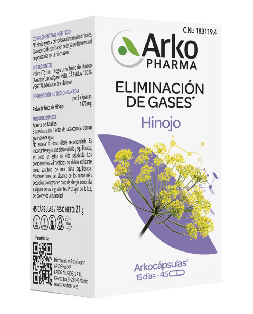 Arkopharma - Cápsulas dietéticas Hinojo Arkopharma. - Image 1
