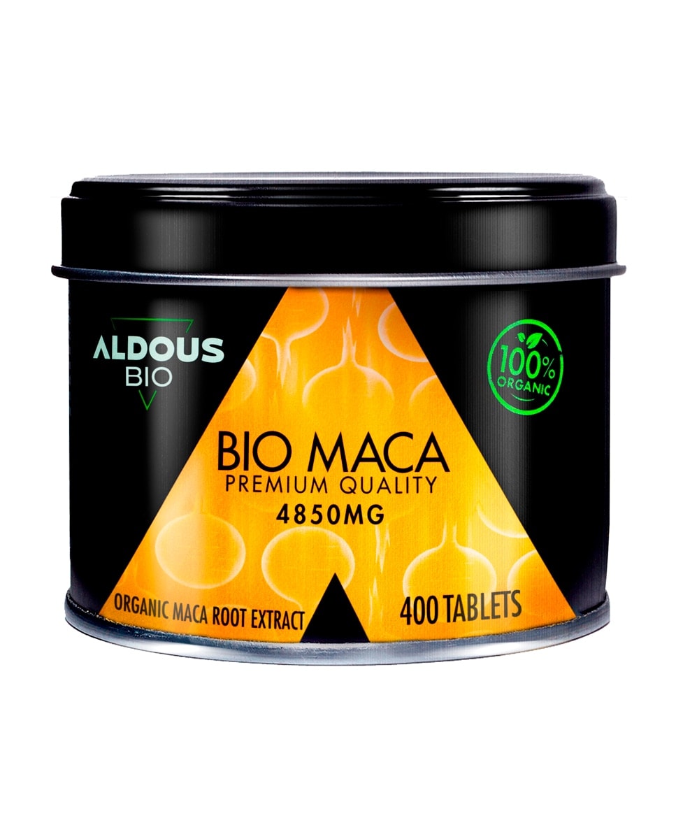 Aldous Bio - 400 Comprimidos para el Ánimo con Extracto de Bio Maca Andina Pura Aldous Bio. - Image 1