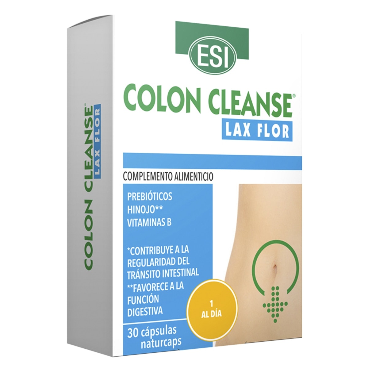 ESI - 30 Cápsulas Colon Cleanse Lax Flor ESI. - Image 1