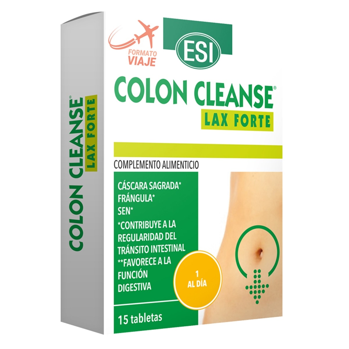 ESI - 15 Tabletas Colon Cleanse Lax Forte Viaje ESI. - Image 1