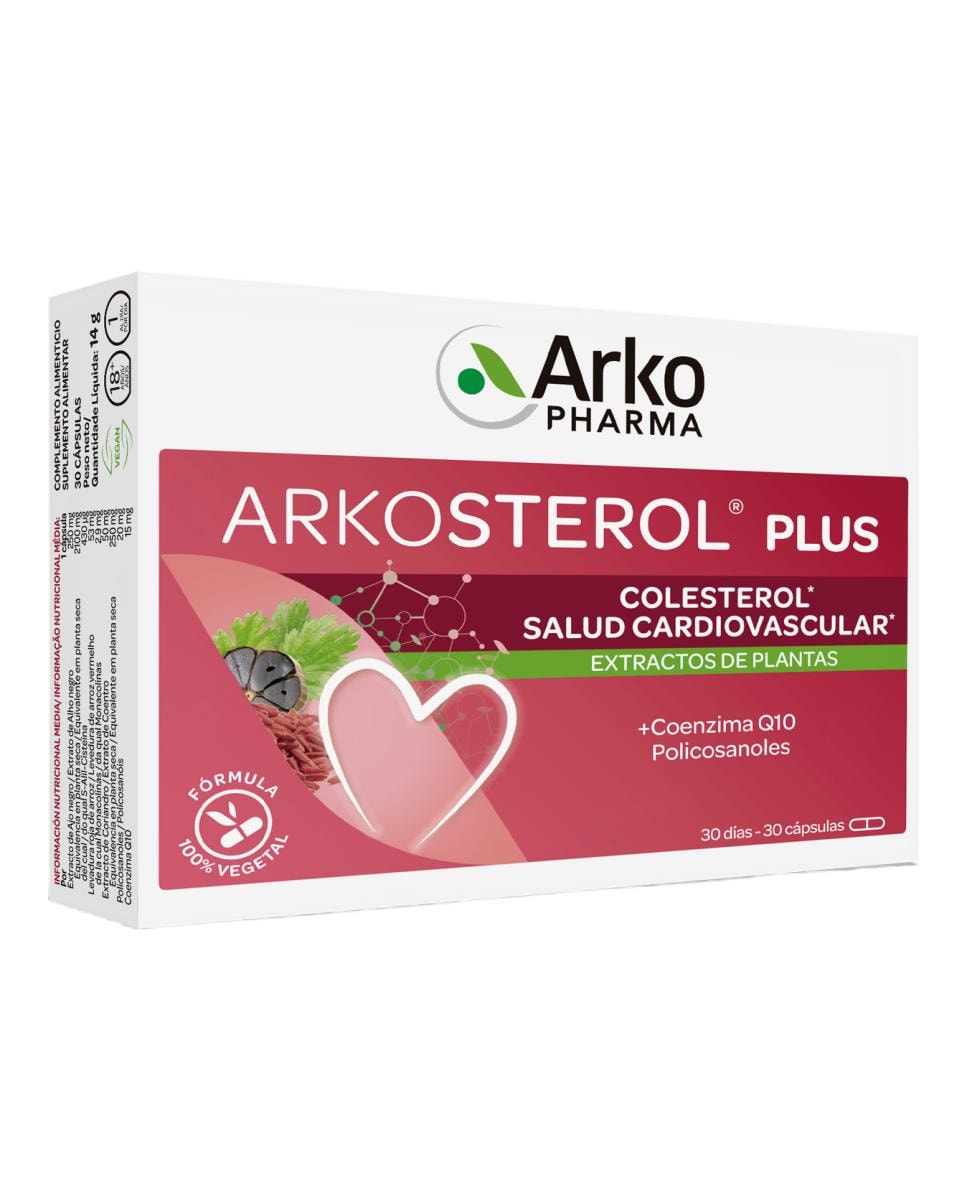 Arkopharma - 30 Cápsulas Arkosterol Plus Arkopharma. - Image 1