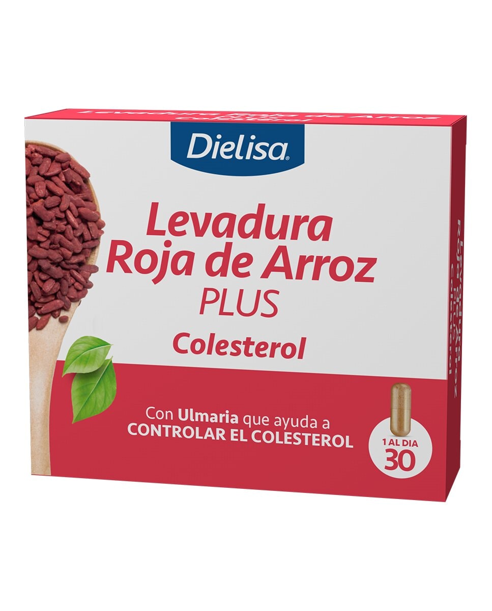 Dielisa - Complemento alimenticio levadura Roja De Arroz 30 cápsulas Dielisadielisa. - Image 1