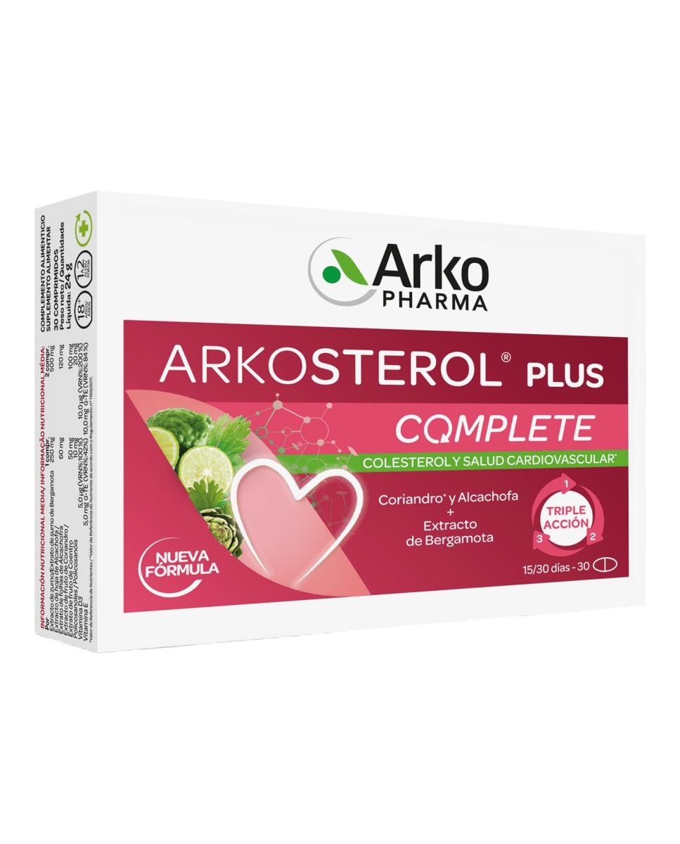 Arkopharma - 30 Cápsulas Arkosterol Plus Complete Arkopharma. - Image 1