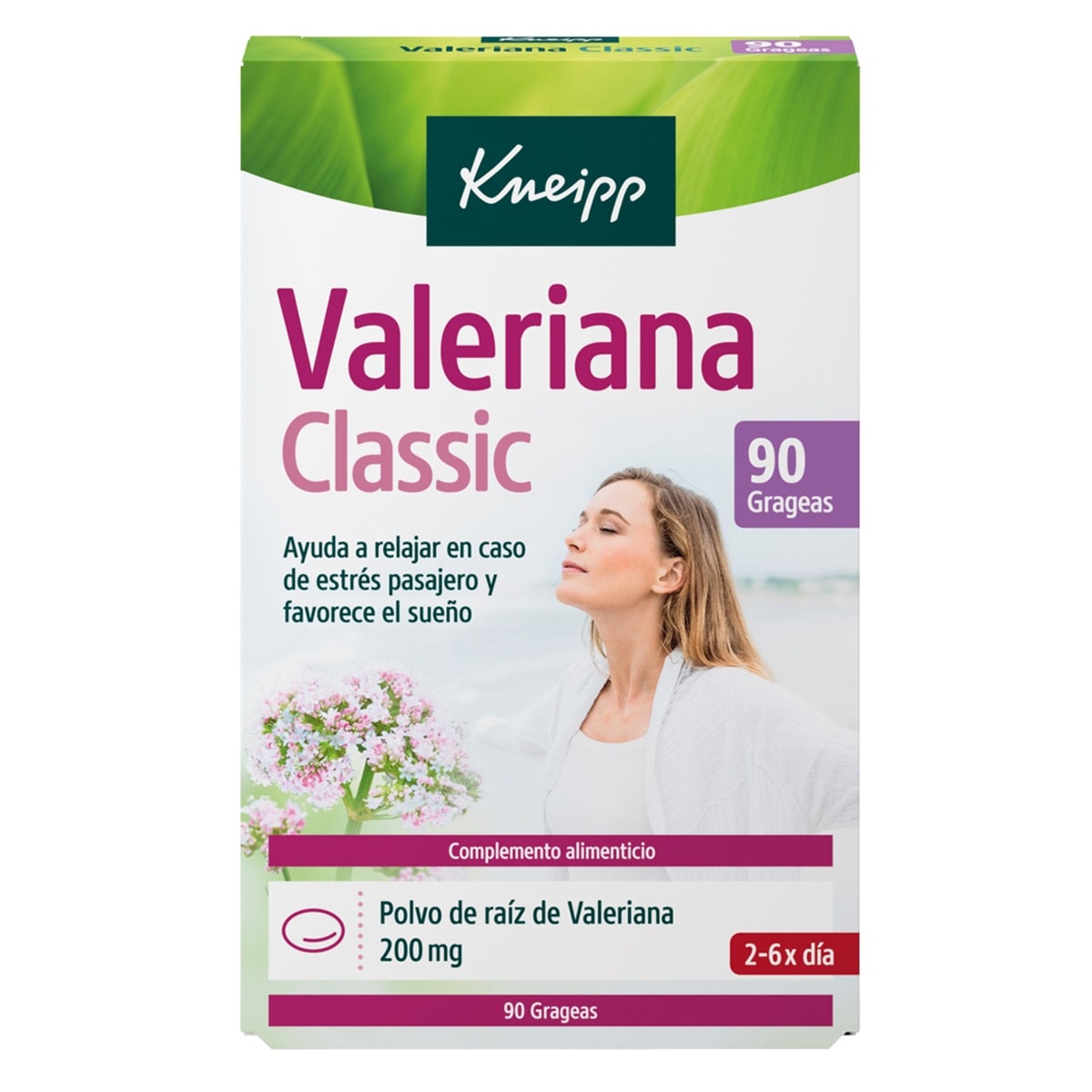 Kneipp - Valeriana Classic 90 grageas Kneipp. - Image 1