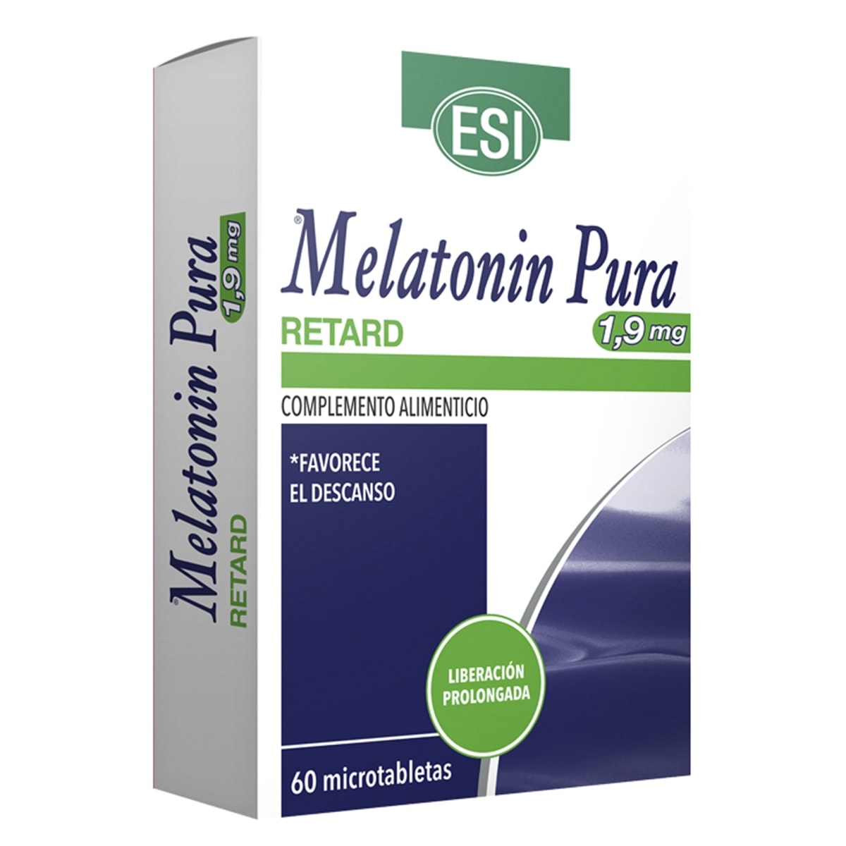ESI - Microtabletas para el Insomnio Melatonin Pura Retard ESI. - Image 1