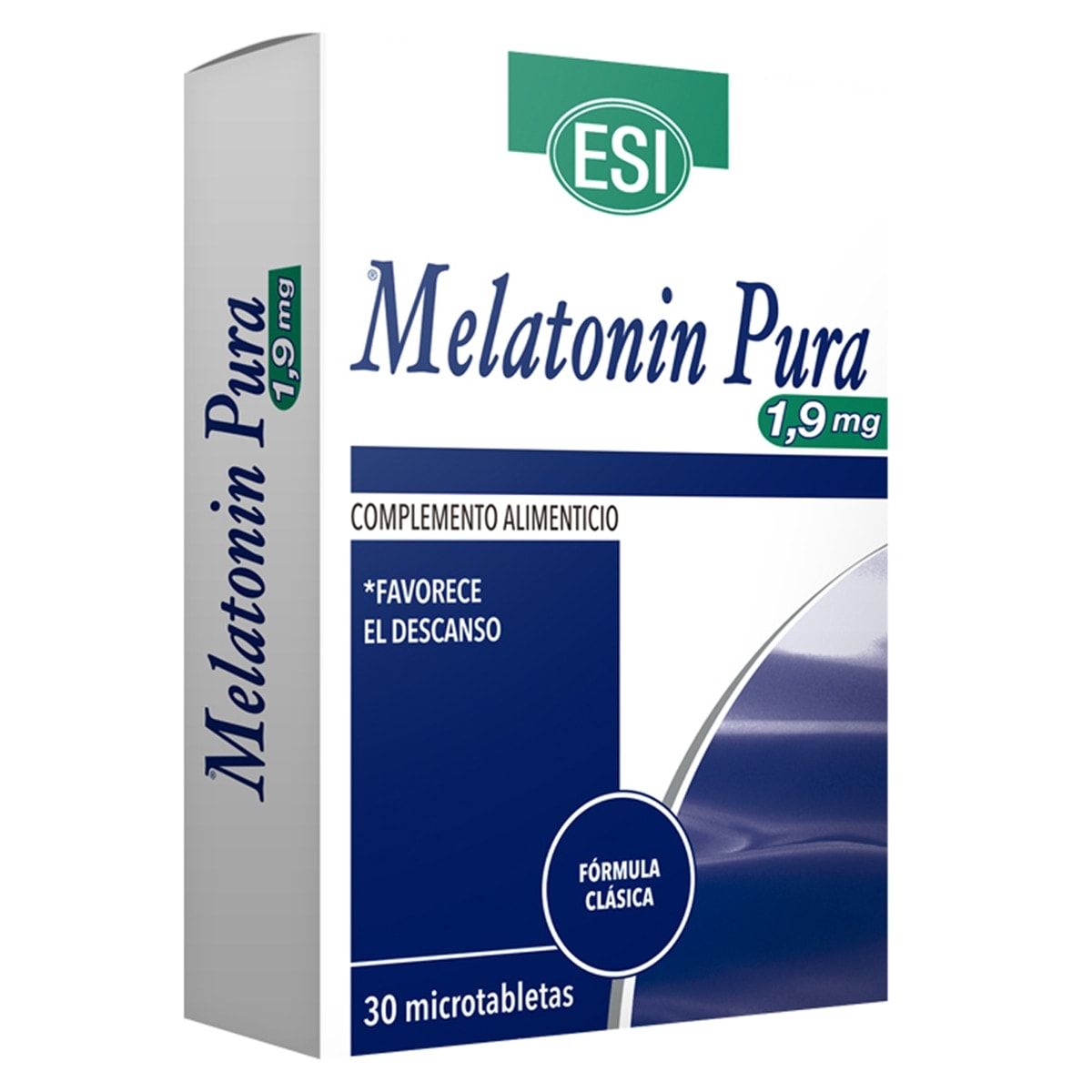 ESI - 30 Tabletas Melatonin Pura 1,9 Mg ESI. - Image 1
