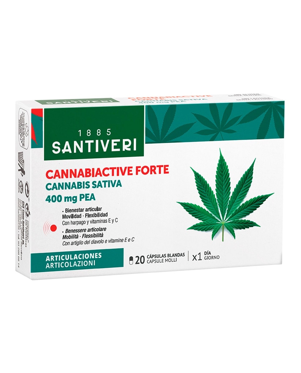 Santiveri - Complementos Alimenticios Cannabiactive Forte Perlas Santiveri. - Image 1
