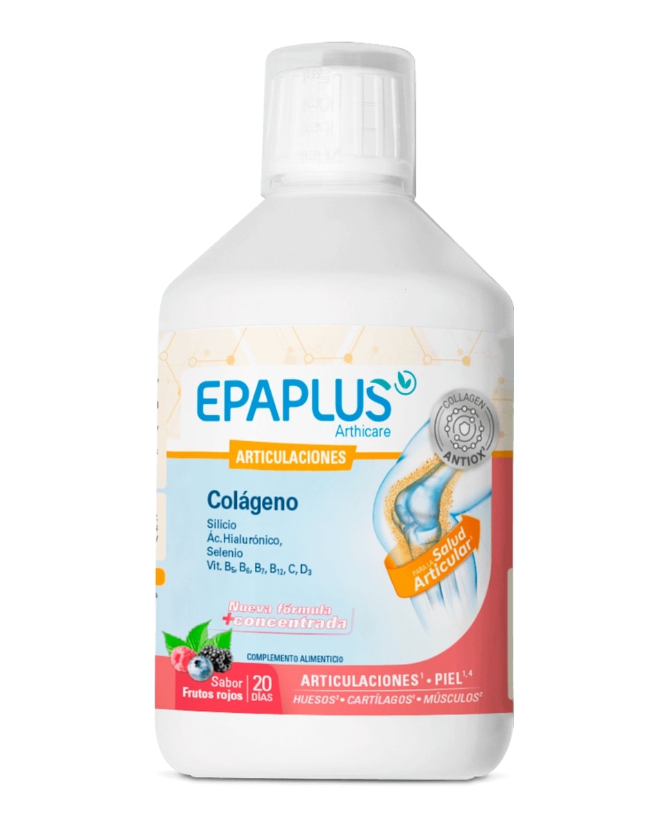 Epaplus - Colágeno Líquido Antiox Sabor Frutos Rojos 500 ml Epaplus. - Image 1