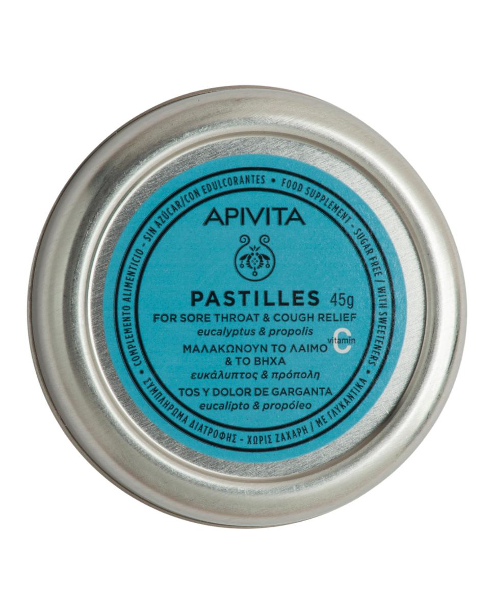 Apivita - Pastillas Con Eucalipto Y Propóleo 45 G Apivita. - Image 1