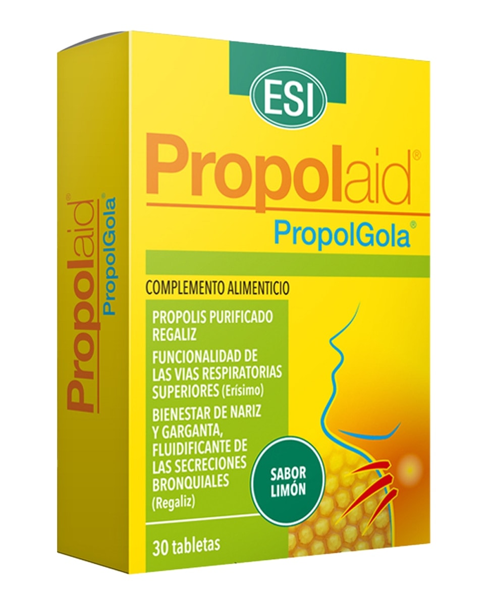 ESI - Complemento alimenticio Propolgola Limón 30 tabletas Esi. - Image 1