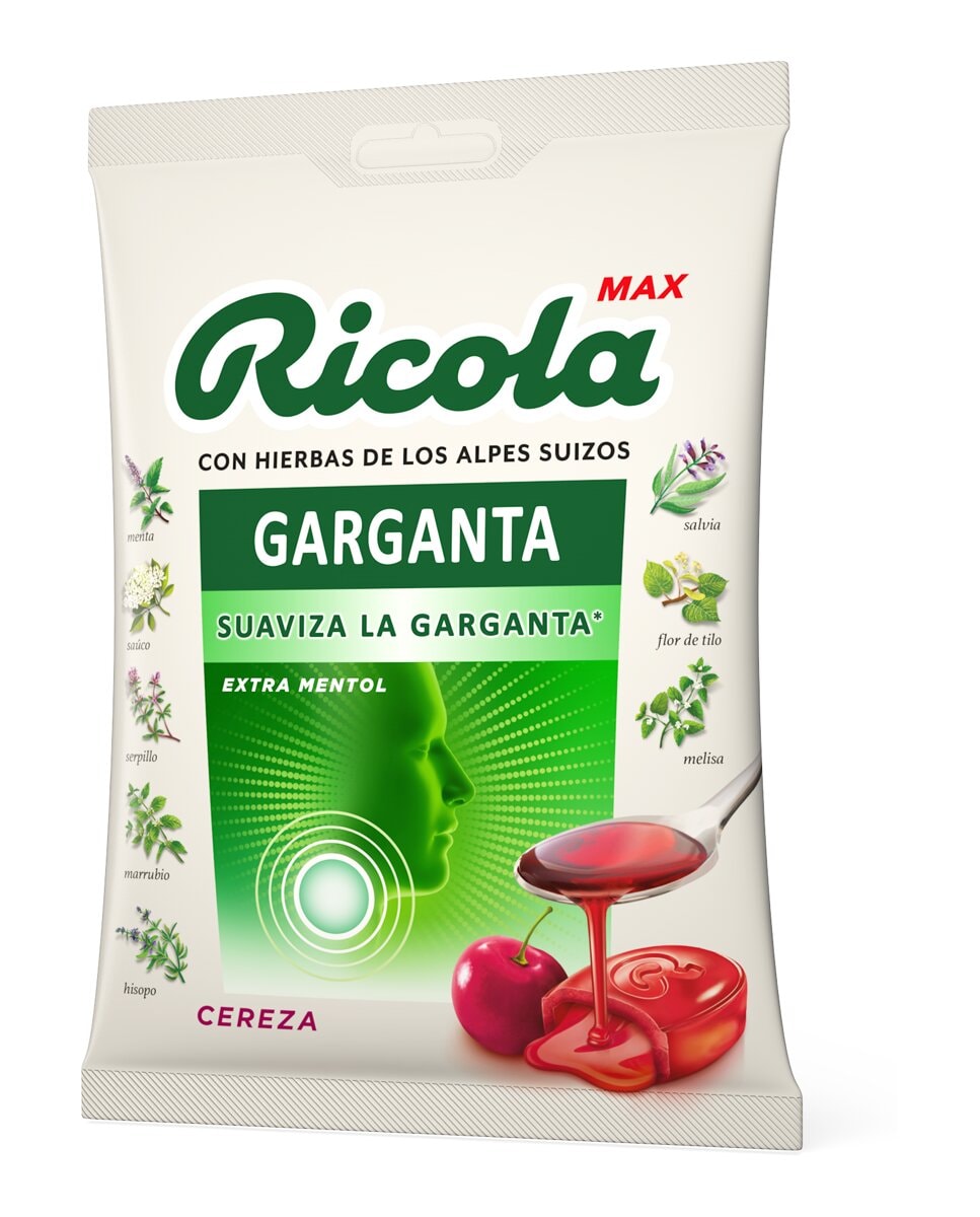 Ricola - Caramelos Max Cereza 68 g Ricola. - Image 1