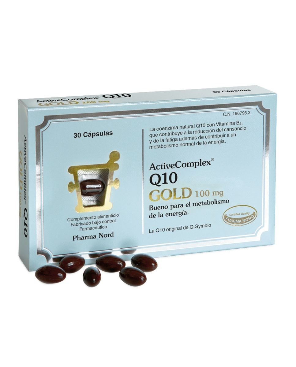 Pharma Nord - 30 Cápsulas ActiveComplex Q10 GOLD 100 mg Pharma Nord. - Image 1
